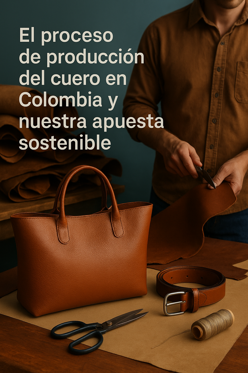 Texto del proceso del cuero en Colombia