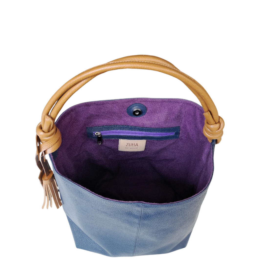 Bolso vista interior cremallera