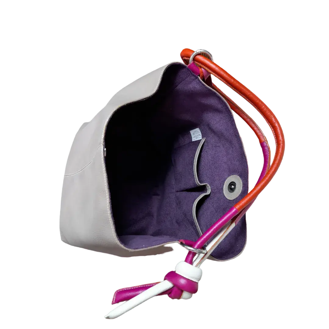 Bolso en cuero para mujer Antonella taupe