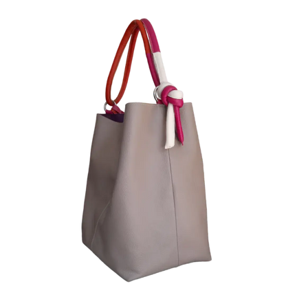 Bolso en cuero para mujer Antonella taupe