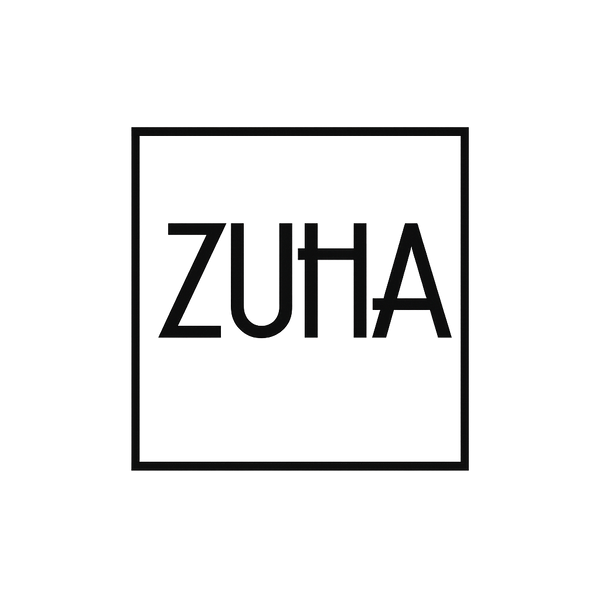 Logo ZUHA letra negra