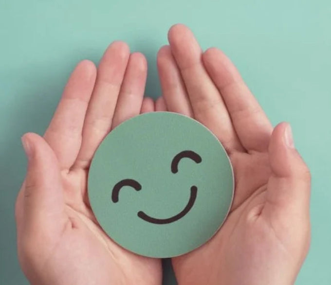 Cara feliz servicio a l cliente